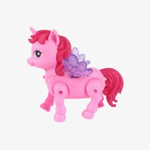 Interactive walking pony toy