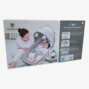 Mastela 3-in-1 Deluxe Multi-Functional Baby Bassinet & Swing