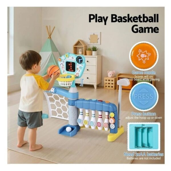 Baoli Dreaming Party 5-in-1 Sports Toy for Toddlers