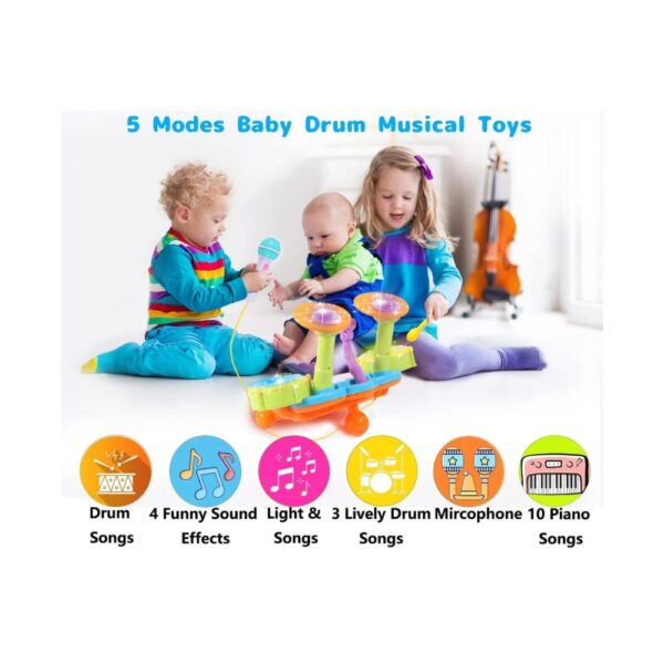 Interactive Musical Drum Set