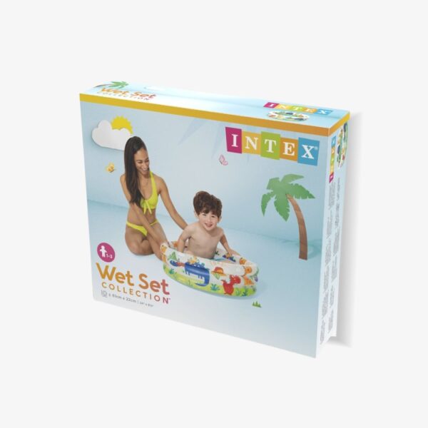 Intex Dino Buddies 3-Ring Baby Pool