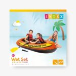 Intex Explorer 200 inflatable boat set