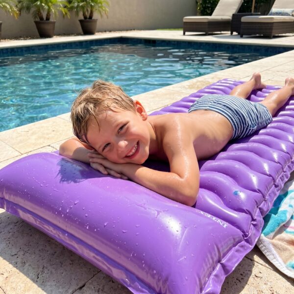 Intex inflatable wave air mattress