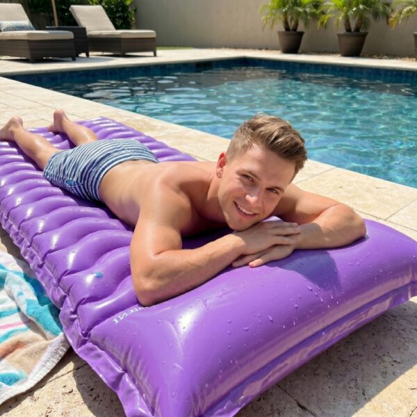 Intex inflatable wave air mattress