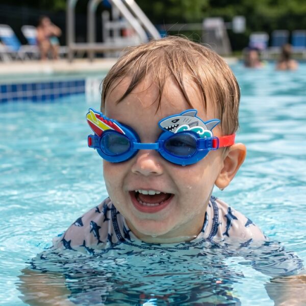 Kids Shark Swimming Goggles