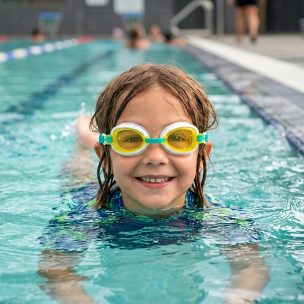Youth swim goggles