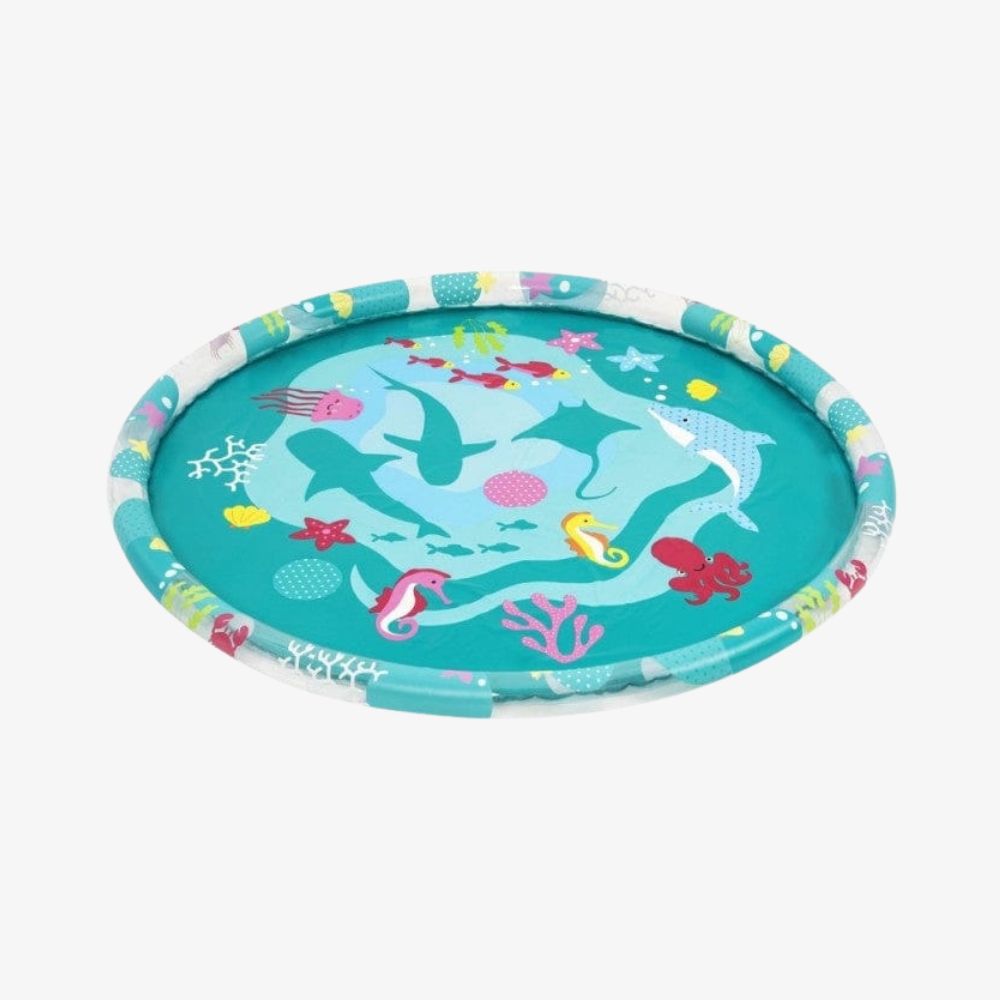 inflatable sprinkler splash pad