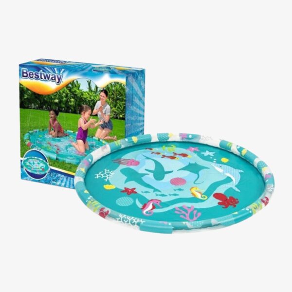 inflatable sprinkler splash pad
