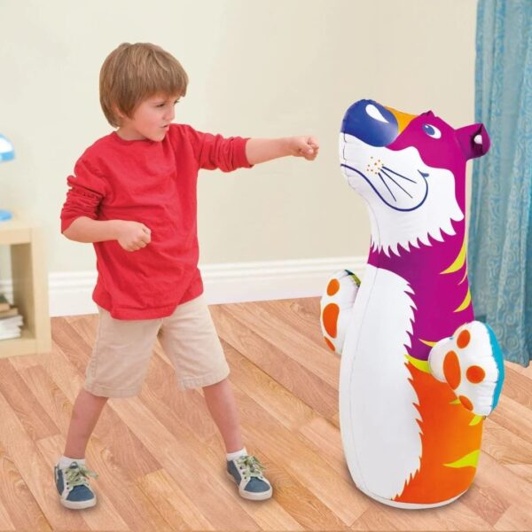 inflatable tiger bop bag