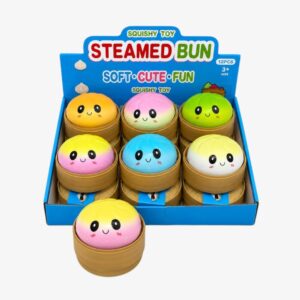Cute Steamed Bun Squishy Toy