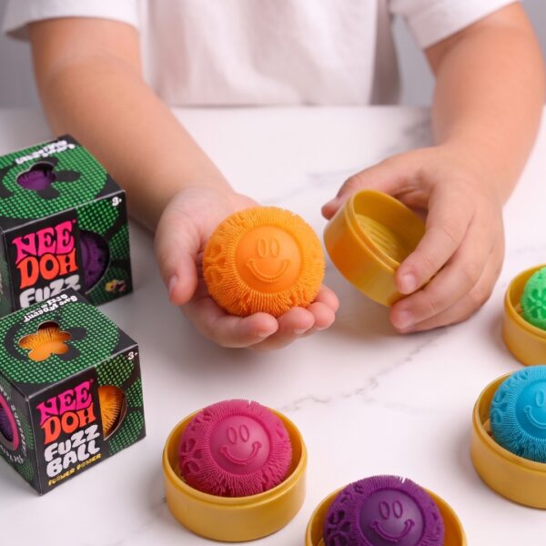 Nee Doh Fuzz Ball – Ultra Soft Sensory Stress Ball Toy