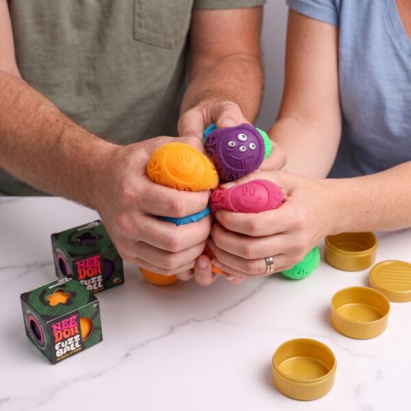 Nee Doh Fuzz Ball – Ultra Soft Sensory Stress Ball Toy