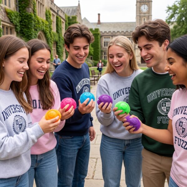 Nee Doh Fuzz Ball – Ultra Soft Sensory Stress Ball Toy