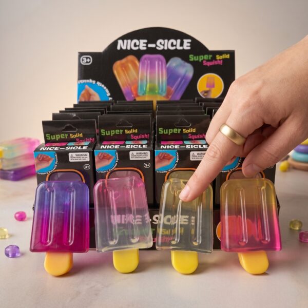 Nice-Sicle Popsicle Squishy Toy – Super Solid Stress Relief Fidget